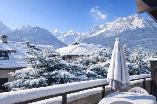 Appartement avec terrasse proche des pistes