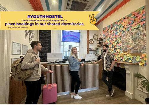 Empfangshalle, Smart Hyde Park Inn Hostel in London