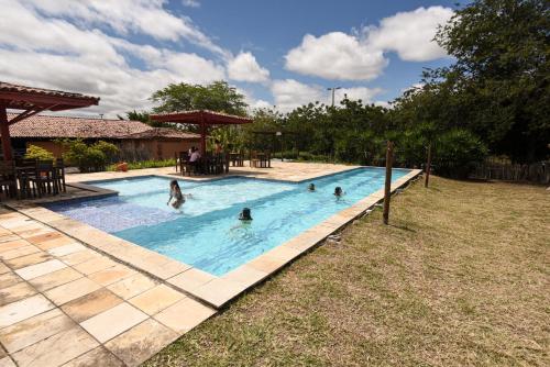 Peldbaseins, Pousada Fazenda Santa Fe in Bezerros (Pernambuco)
