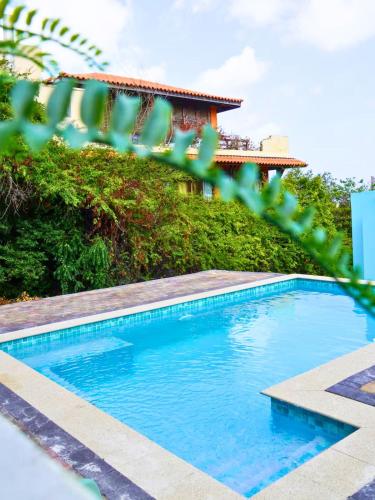 Изглед, Westpunt Villa - Santirome 2BR House Near Turtle Beach in Westpunt