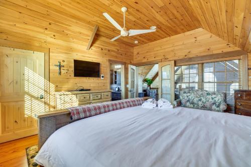 On 242 Acres! Luxury Pocono Retreat with Pond in Clarks Summit (PA)