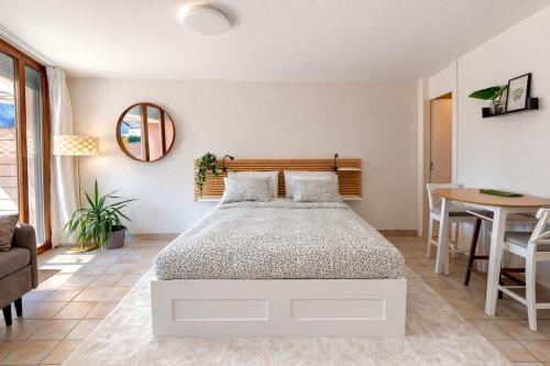Bright studio Martigny - 30 min from Verbier - free parking in Martigny