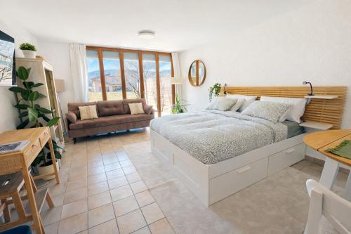 Bright studio Martigny - 30 min from Verbier - free parking in Martigny