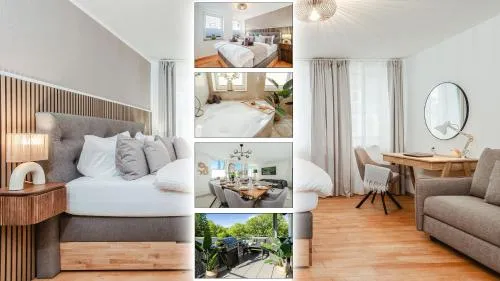 Premium FeelGood Gruppenapartment - Bis zu 8 Personen - 120 qm - 2 Bäder - Whirlpool, Sonnenterrasse & Grill - Im Herzen Kassels in Kassel, Deutschland