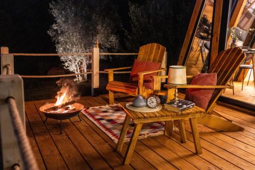 Funky Cabins Villas and Chalets - Gaia Park in イーベ エ ポシュメ