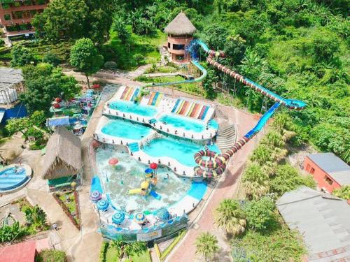 Ümbrus, Hotel Cabañas EMYMAR (Hotel Cabanas EMYMAR) in Coroico