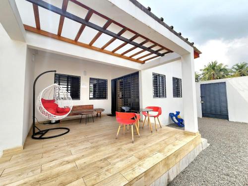 Jolissa Lodge AssinieVilla 3chbs-6prs-piscine in Assinie-Mafia