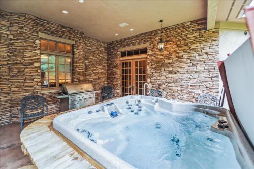 Experience luxury at Gold King Retreat, a large home in Breckenridge with a private hot tub in Warrior's Mark