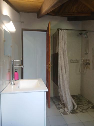 Badkamer, La plus grande source d'eaux chaudes "Guadeloupe" in Bouillante