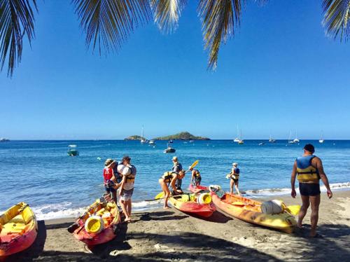 La plus grande source d'eaux chaudes "Guadeloupe" in Bouillante