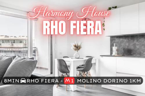 Harmony House - Rho Fiera 6min - Free Parking - Terrace