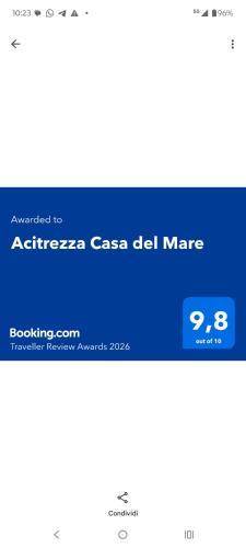  Casa del Mare Acitrezza in Aci Trezza