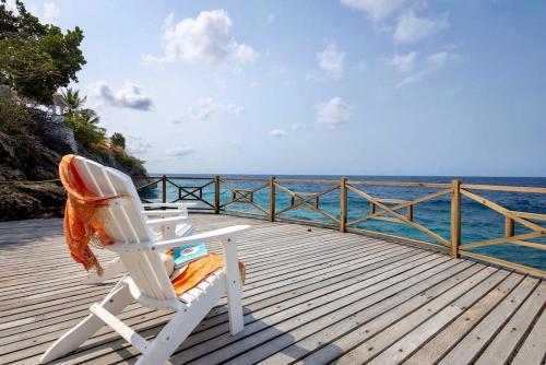 Balkon/teras, Villa Emma 29 - Coral Estate in Sint Willibrordus