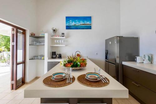 Cocina, Villa Sea Bright 63 - Coral Estate in Willibrordus