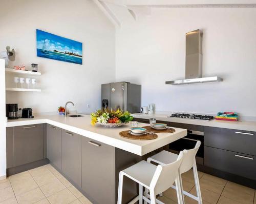Cocina, Villa Sea Bright 63 - Coral Estate in Willibrordus