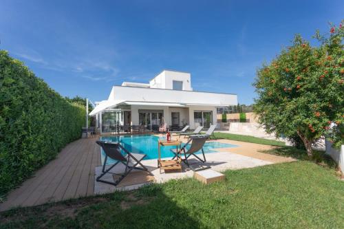 花園, Villa con piscina e giardino a Lecce - Apulia Home in 塔蘭托