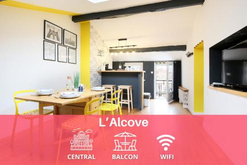 expat renting - L'Alcove - Central - Wifi