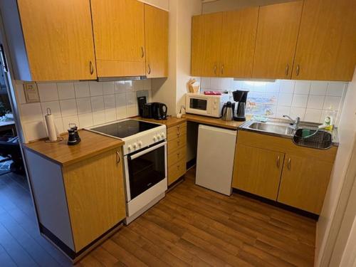 ห้องครัว, Cozy apartment near city center and nature in คริสเตียนซุนด์