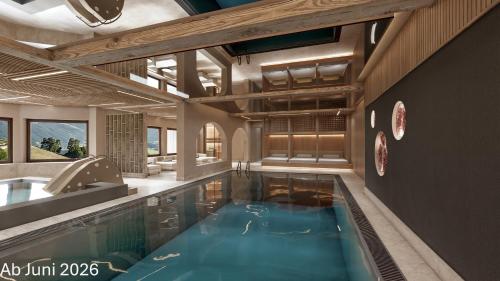 Πισίνα, Living & Spa Vitalhotel Edelweiss in Neustift im Stubaital