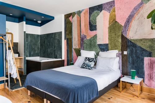 Suite avec 2 chambres balnéo duo & cœur de ville - Location saisonnière - Charlieu