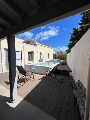 villa de charme avec piscine privée au sel 5x2