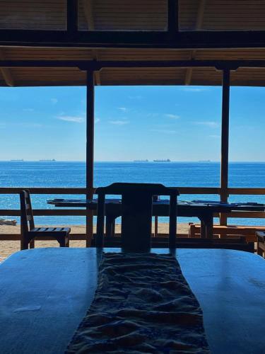 Izumi Lodge Wooden Beachfront Villa with Private Pool in Puerto Quetzal