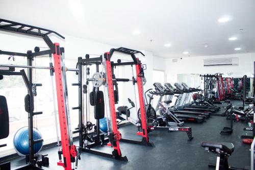 Fitness center, Almar Aparthotel in Lobito
