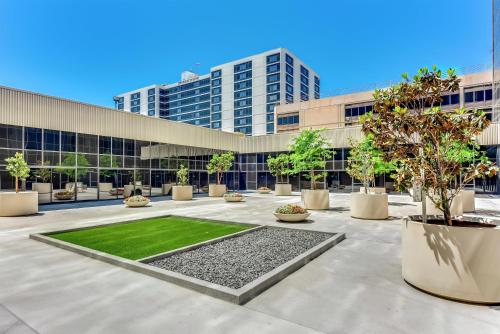 花园, 洛杉矶机场希尔顿酒店 (Hilton Los Angeles Airport) in 洛杉矶(CA)