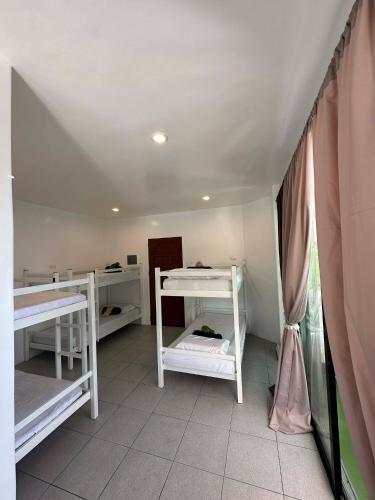6 bunk beds