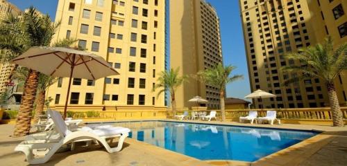 Yogi 1BR Dual Balcony Marina and Sea View JBR Dubai 