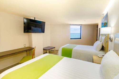 2 double beds