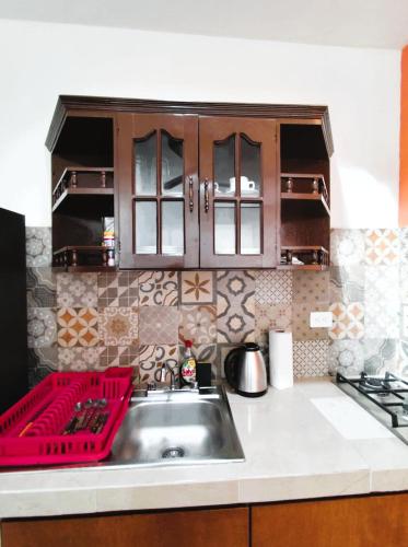 Konyha, Casa colonial tranquila cerca del centro, Casa Solecito in San Juan