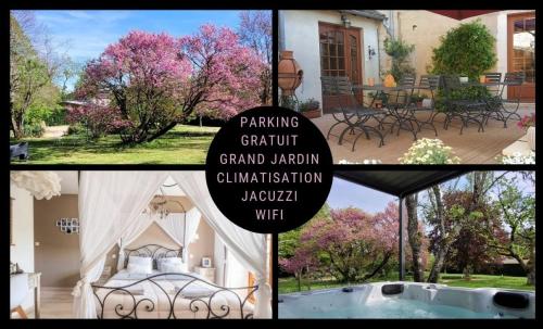 B&B Des Histoires d'Anges - Cote Jardin - Accueil Velo - Champagny-sous-Uxelles