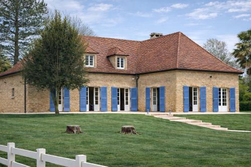 Viesnīcas āriene, Maison Serenite - Luxury Holiday Home with Pool in Dordogne in Marsales