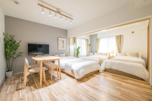 Sapporo Central Apartment 3 Beds Kitchen Free WiFi – khách sạn tại Hiragishi