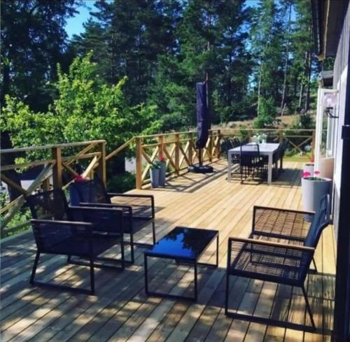 Balkons/terase, Huset Lugnet - SWEEDS Loftahammar in Lofta