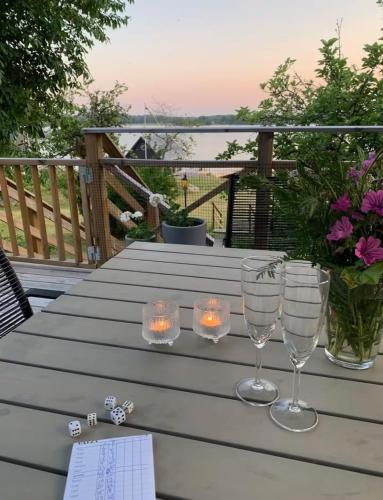 Balkons/terase, Huset Lugnet - SWEEDS Loftahammar in Lofta