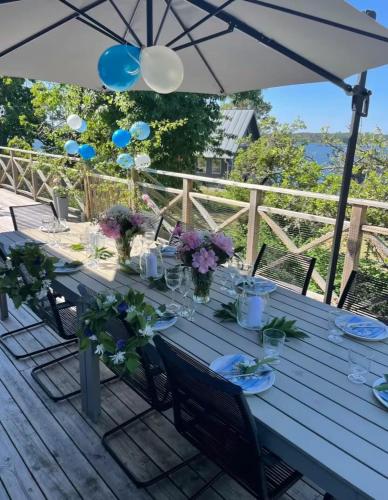 Balkons/terase, Huset Lugnet - SWEEDS Loftahammar in Lofta