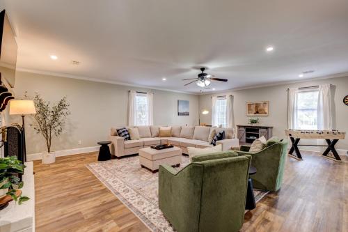 外部景觀, Spacious Updated Ranch W Fireplace And Firepit in 托馬斯維爾