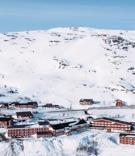 Viesnīcas āriene, Hotell Riksgränsen (Hotell Riksgransen) in Riksgransen