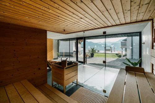 sauna, Mondseeblick Apartment KG in Innerschwand am Mondsee