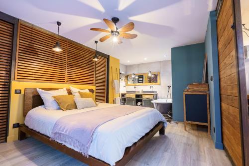 Loft Moderne - Port de Nice - 6 pers - Parking - Climatisation in Mont Boron