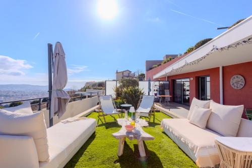 Instalaciones, Green Hill Appartement a Nice Terrasse 130m2, Vue panoramique, Piscine, Parking Prive, Climatisation in Saint-Sylvestre