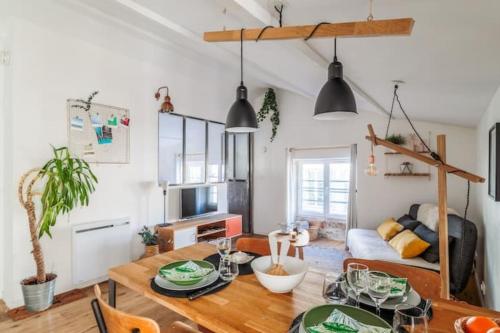Apt for 3 near the city center La Rochelle