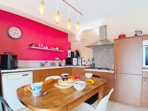 köök, Holiday Home Briasel by Interhome in La Bernerie-En-Retz