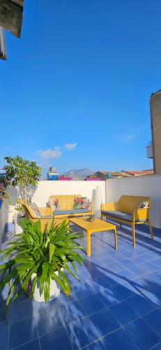 Large terrace apartment near Politeama, Palermo