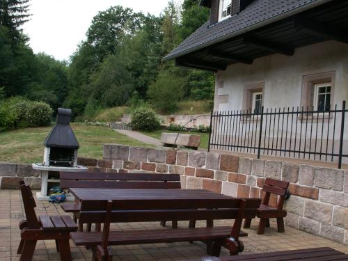 Balkons/terase, Apartment in Bohemian with Shared Pool in Vidochov