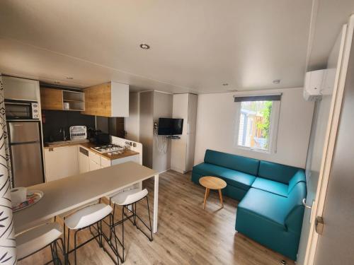 Mobilhome dans les pins - Camping Les Oyats