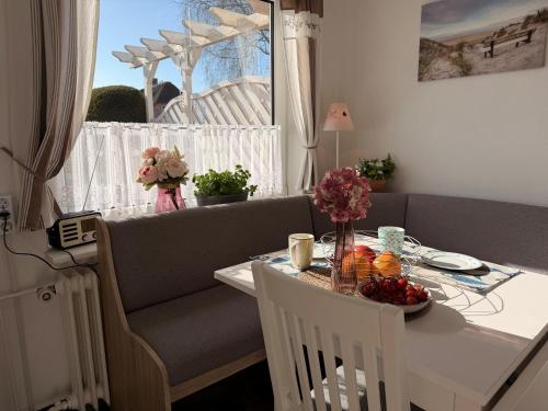 virtuve, Haus Ruhewinkel, Bungalow 2 in Alkersum