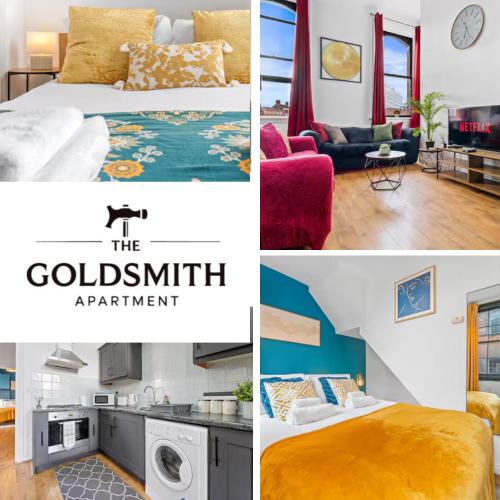 The Goldsmith 3BR Apt, Birmingham JQ with Parking